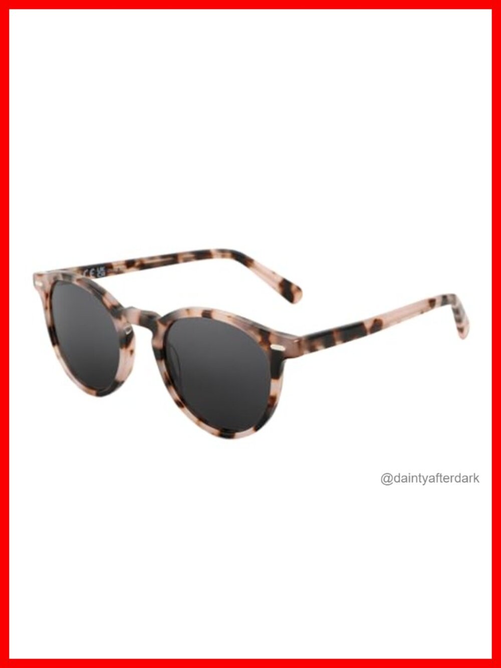 Unisex Round Retro Polarized Sunglasses UV400 Full Frame